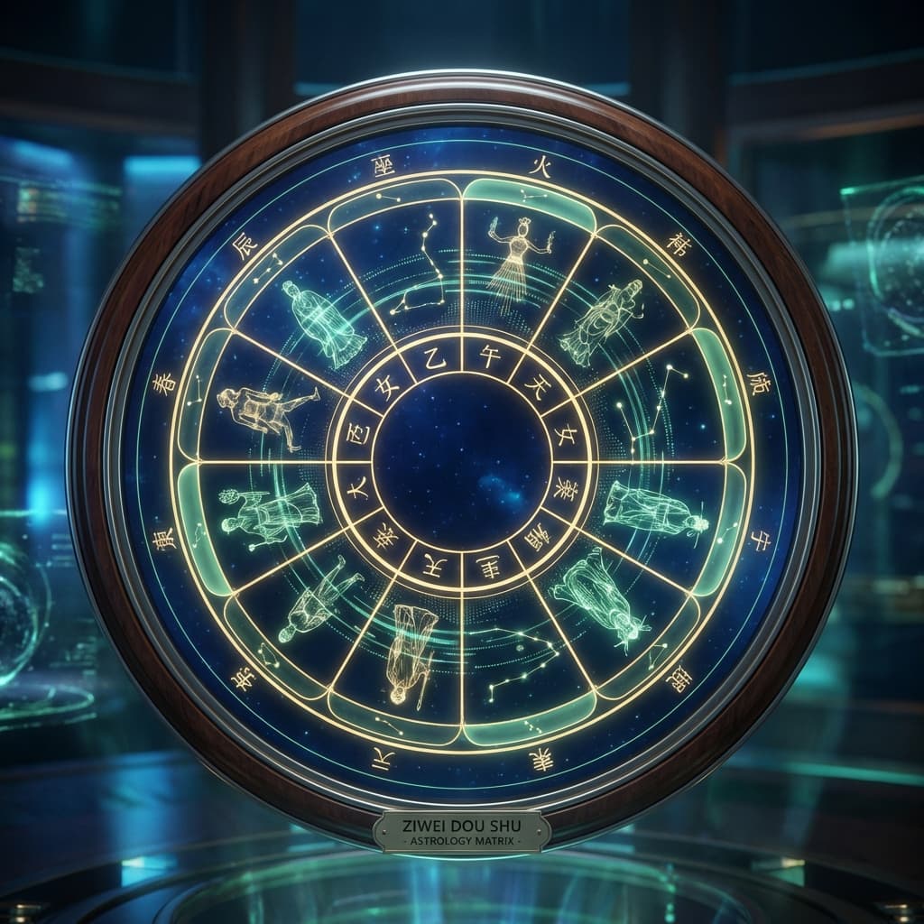 欽天紫微斗數星盤